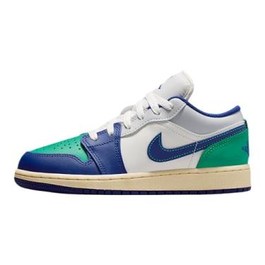 Imagem de Jordan 1 Low GS em Game Royal, Vela, 18