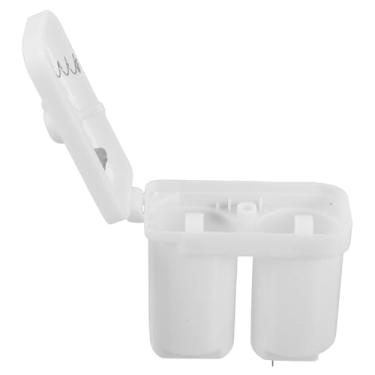 Imagem de jojofuny Caixa de Bateria de Plástico Universal para Aquecedor de Água, Fonte de Energia para Caldeira a Gás, Ferramentas e Acessórios para Reparação de Aquecedores, Branca, 9 x 7 x 4 cm