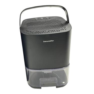 Imagem de Ｂｅｓｇａ Desumidificador 1000ml Plugue EUA Desligamento automático Silencioso para armários Porões Guarda-roupas Quarto, Preto