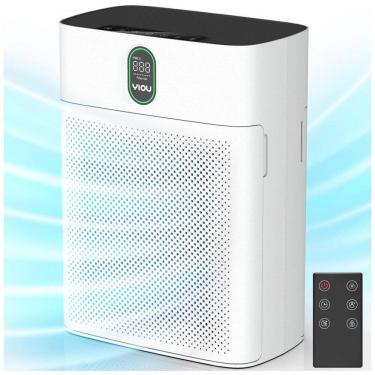 Imagem de Purificador de Ar com Filtro True HEPA H13, Área até 90 m2, YIOU, Branco