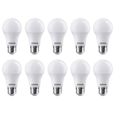 Imagem de Kit 20 Lâmpada Econ. Led Bulbo E 27 9w 3000k Br Quente Osram Cor Da Lu