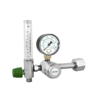 Imagem de Válvula Reguladora para Cilindro com Fluxometro Oxigênio Protec