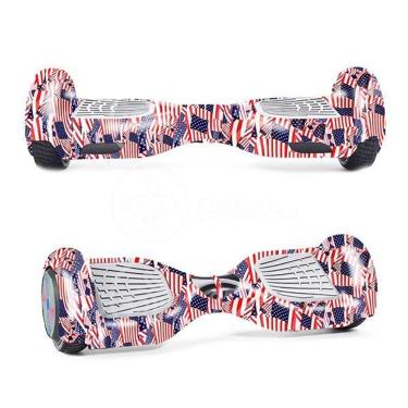 Imagem de Hoverboard Infantil Skate Elétrico Adesivado America Led USA
