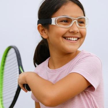 Imagem de Óculos de proteção infantil p/ futebol esportes aceita grau d - ALÍKI,