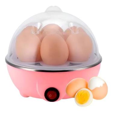 Imagem de Cozedor Ovos Eletrico Portatil Maquina Cozinha A Vapor Cor Cozedor Ovo