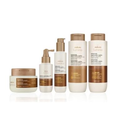 Imagem de Lumina, Kit Profissional de Tratamento Antissinais e Reparação Capilar, 5 Produtos