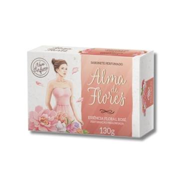 Imagem de Sabonete Alma de Flores Essência Floral Rosé 130g