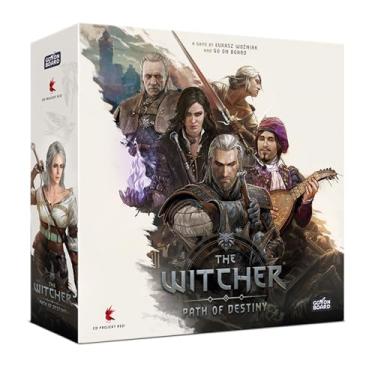 Imagem de The Witcher: Path of Destiny Deluxe Edition - Jogo de estratégia competitivo de construção de tabuleiros com Geralt, Yennefer, Ciri e mais, idades 14+, 1-5 jogadores, 45-90 minutos de diversão