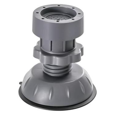 Imagem de 1 peça de almofadas de pé para máquina de lavar de altura ajustável, antivibração, base de geladeira, fixa, antiderrapante, suporte de amortecedores