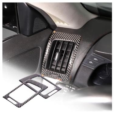 Imagem de Compatível com Infiniti G35 2007 2008 / Infiniti G25 2011 2012 / Infiniti G37 2009-2013 Moldura de saída de ar lateral central