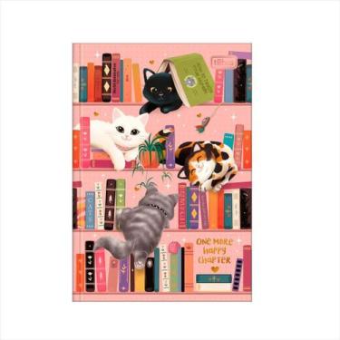 Imagem de Caderno Tilibra universitário purrfect cats brochura 80fls