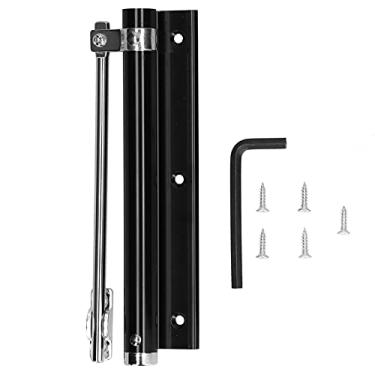 Imagem de Hyuduo Porta de Aço Inoxidável Mais Perto da Mola Automática Ajustável para Portas de Metal de Madeira Melhoria da Casa Hardware Diy Fechamento Suave Silencioso