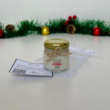 Imagem de Kit 10 Mini Velas Aromáticas Natalinas - "Que a magia do Natal Ilumine nossos corações" (Mamãe e Bebê)