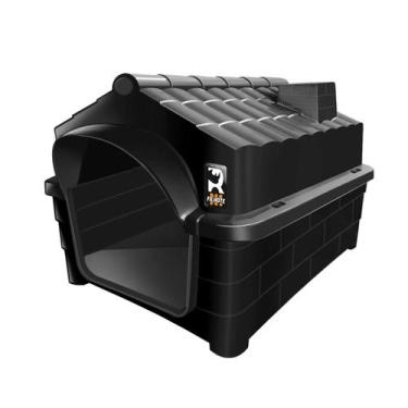 Imagem de Casa Casinha Cachorro Cães Gato Plástico Protege Encaixe Trava Segura 