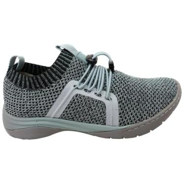 Imagem de Nurse Mates Sapatos Align Torri | Palmilha ortopédica ergonômica | Cabedal de tecido de malha | Estabilidade e suporte conforto | Antiderrapante, Hortelã, 6.5