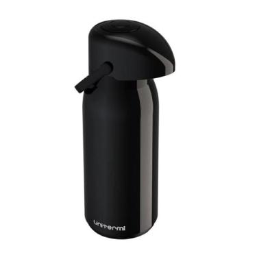 Imagem de Garrafa Térmica Pressão Verona 1,8 L Preta - Unitermi