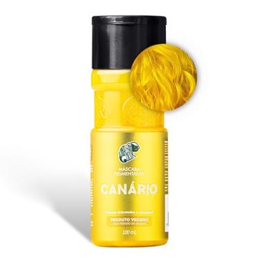 Imagem de Kamaleão Color – Máscara Pigmentante Semi-Permanente, Canário - Cores Vibrantes e Hidratação Intensa – Low Poo, Vegano, Cruelty Free – 100ml
