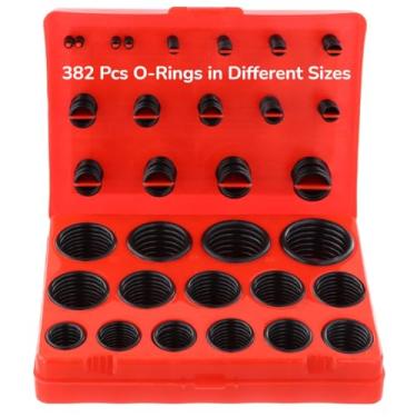 Imagem de Anéis de vedação métricos duráveis para vedação, encanamento profissional, 30 tamanhos, kit de anéis de vedação Nbr para vários cilindros e aparelhos eletrônicos