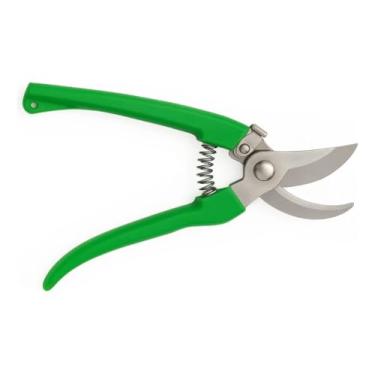 Imagem de Tesoura De Poda Suíça Profissional 8 Polegadas Aço Inox Trava De Segurança Cabo Emborrachado Jardim E Horta