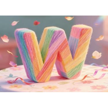 Imagem de INZTXKRI Kit de pintura de diamante com letras de broca completa 5D para adultos, conjunto de artesanato DIY para alívio do estresse, diamantes redondos de resina, tela de linho premium, decoração de