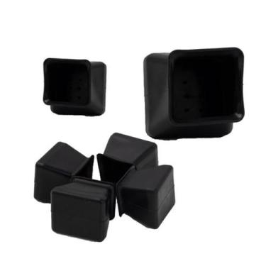 Imagem de Kit 8 Pé Silicone Cadeira Quadrado Mesa Capa Para Moveis - Geoprotecto
