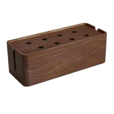 Imagem de Generic Caixa organizadora de cabos, protetor de cabos, armazenamento de energia, organização de fios, caixa para esconder fios para escritório, casa e mesa, Grande