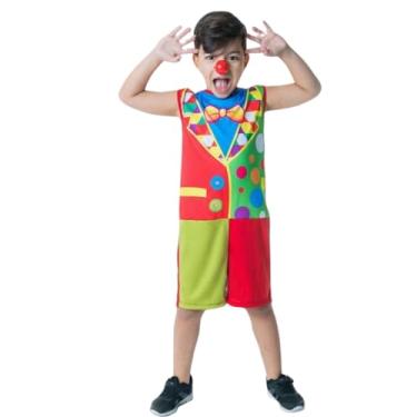 Imagem de de Infantil com Nariz, Tamanho P, 100% Poliéster, Colorida, para Festas e Carnaval, 3-4 Anos