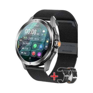 Imagem de Relógio Inteligente Masculino Ultra Sport HD AMOLED GPS IP68 À Prova D