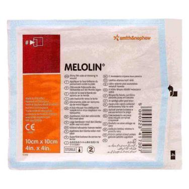 Imagem de Curativo Melolin 10x10cm Smith e Nephew - 5 unidades - Smith e Nephen