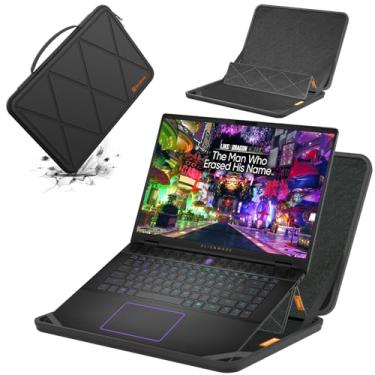 Imagem de Smatree MS88 Capa protetora rígida de EVA com suporte compatível com Dell Alienware M16 R2/New m16 de 16 polegadas