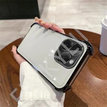 Imagem de Capa protetora para celular Xiaomi Redmi 13C 12C 10C 12 9 9A, capa traseira transparente, 01, para Redmi 12