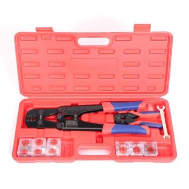 Imagem de Kit de Herramientas para Engastar IWISS iCrimp IWS-1608M con Cortador 
