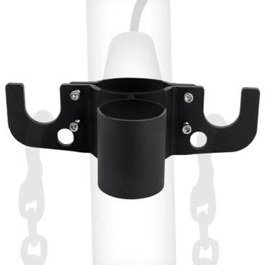 Imagem de Conjunto de Suporte Organizador de Corrente Reboque em Alumínio, com 7 Pinos Resistente para Armazenamento Corrente Reboque e Acessório para Tomada Engate RV