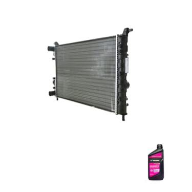 Imagem de Kit Radiador Uno 1.0 Fire Flex 01/08 Com Ar + Aditivo Radiador Advanced Concentrado