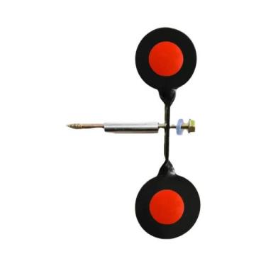 Imagem de Alvo Redondo Duplo De 3mm De Espessura Para Prática De Estilingue Inte