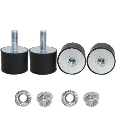 Imagem de O isolador de borracha é compatível com BOPOREAE M10 40x30mm com porca