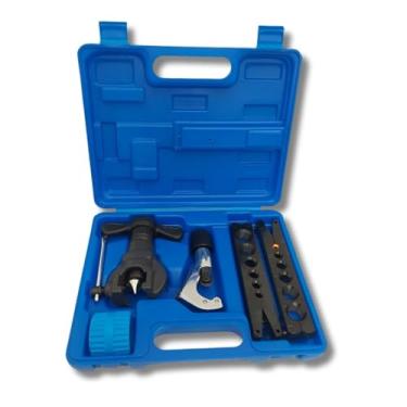 Imagem de Kit Completo Flangeador Excêntrico 1/4 a 3/4 Com Catraca