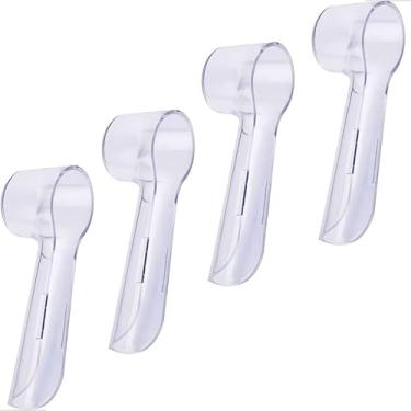 Imagem de 4 Capas Protetoras Compatíveis com Escova de Dente Elétrica Oral B – Capa Protetora, Case Porta Escova