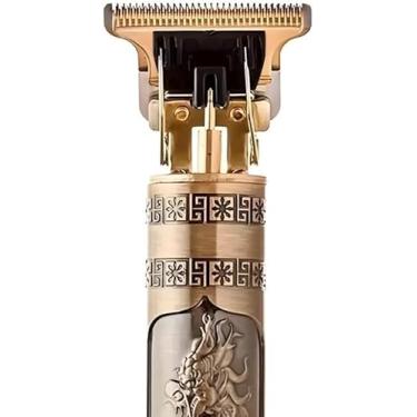 Imagem de Máquina de Barbear e Cortar Cabelo Profissional Recarregável Sem Fio