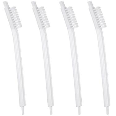 Imagem de 4 escovas de limpeza para máquina de frutas, pequenas escovas de limpeza para máquina de leite de soja, ralador de argamassa de pia, ralador de frutos do mar, pequenos utensílios de limpeza para