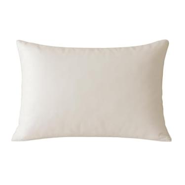 Imagem de Travesseiro Bebê para Berço e Carrinho, Branco, Hipercal 200 Fios, 30x40cm, Enchimento Siliconado Hipoalergênico, Kit 6 Peças