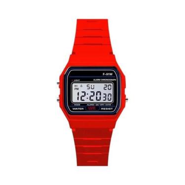 Imagem de Relógio Esportivo Unissex De Luxo À Prova d'Água Em Silicone Analógico