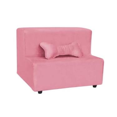 Imagem de Escadas Escadinha para Pet 2 Degraus Gato e Cachorro + Brinde - Protege Articulações- Ajuda Gatos e Cachorros(ROSA)