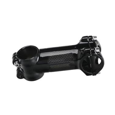 Imagem de Mesa de guidão de bicicleta de 31,8 mm com ângulo de inclinação de 6/17 graus, compatível com guidões de 60/70/80/90/100/110 mm. Ultraleve e resistente, ideal para mountain bikes.(Shiny 17degree 90mm)