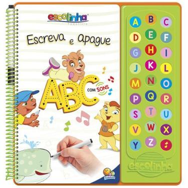 Imagem de Livro - Escute e Aprenda! Escreva Apague ABC com Sons (Escolinha Todol