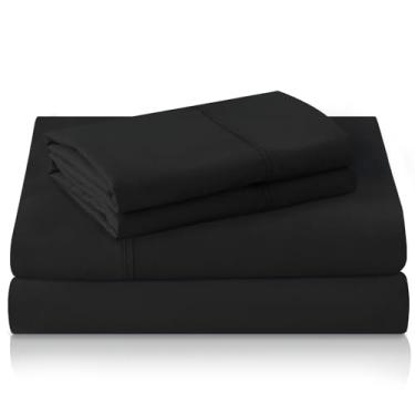 Imagem de MICORAL Jogo de lençol solteiro GG, 3 peças de lençóis macios de luxo com bolso profundo de 40,6 cm para cama de solteiro e GG, conjunto de lençóis de hotel e fronhas respiráveis, sem rugas (3 peças