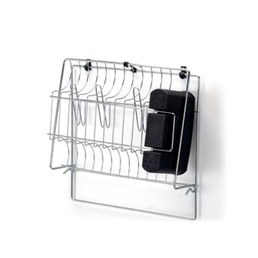 Imagem de Cook Home Seca Pratos, Copos e Talheres Arthi | Design Moderno e Sofisticado | Otimização de Espaço | Dobrável para Facilitar Limpeza e Organização | Durável e Resistente | Escorredor