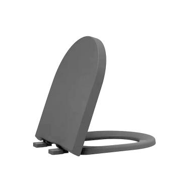 Imagem de Assento Lk Preto Fosco Termofixo Tupan Soft Close Deca Preto