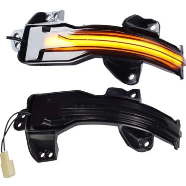 Imagem de WEPARTICULAR Lâmpadas sequenciais de LED com espelho lateral dinâmico compatíveis com Honda CRV Fit City Jazz Accord Civic Hatchback Estate Pack para 2