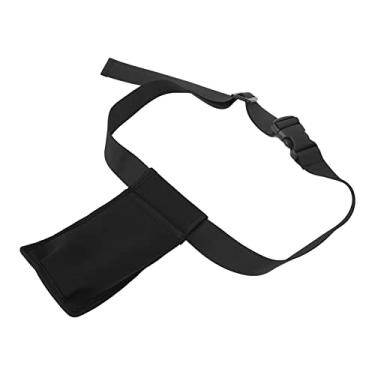 Imagem de Cryfokt Bolsa para Garrafa de Massagem Portátil Leve Ajustável Suporte de Cintura para Loção de Massagem para Salão de Spa, Conveniente para Loções e óleos, Adequado para Massagistas e Fisioterapeutas